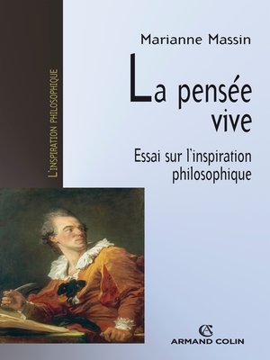cover image of La pensée vive